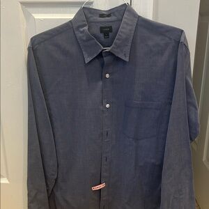 J. Crew Men's Navy Button-Down Shirt